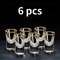 Shot Glass Sets, Gold Foil Spirits Cups, Small Wine Glass, Creative Household Mug, Gilt Edged Cup