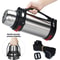 Large Capacity Stainless Steel Water Bottle, Vacuum Insulated Thermos Flask, Outdoor Travel Cup for Hot and Cold Drinks