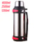 Large Capacity Stainless Steel Water Bottle, Vacuum Insulated Thermos Flask, Outdoor Travel Cup for Hot and Cold Drinks