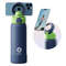 Magnetic Stainless Steel Thermos, Sports Water Bottle, Insulation Cup, Magnetic Phone Holder, Bouncing Cover