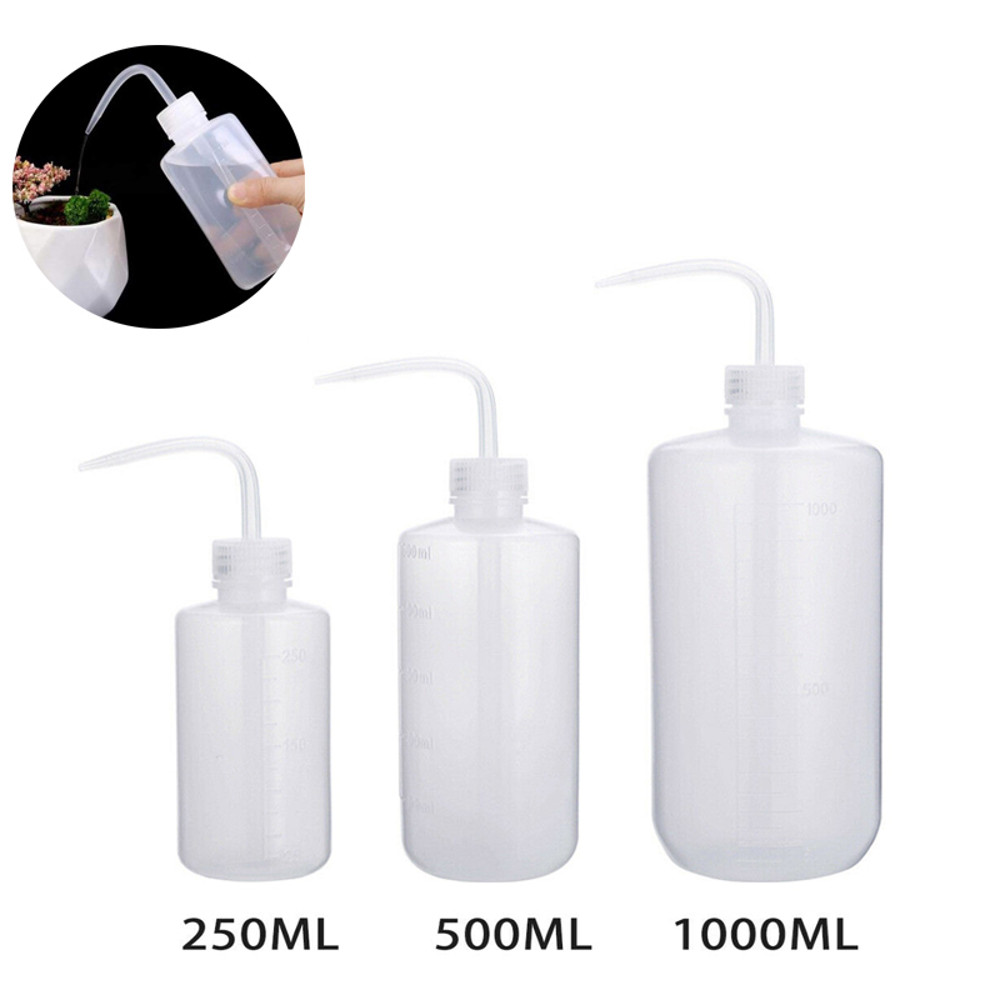 Tattoo Green Soap Bottle, Plastic Squeeze Diffuser, Lab Supply Wash