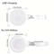 Motion Sensor Night Light, Wireless LED Detector Lamp for Bedroom Closet Staircase Room Decor