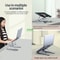 Adjustable Portable Laptop Stand Aluminum For Macbook Cooling Stand Foldable More Stable Notebook H 2