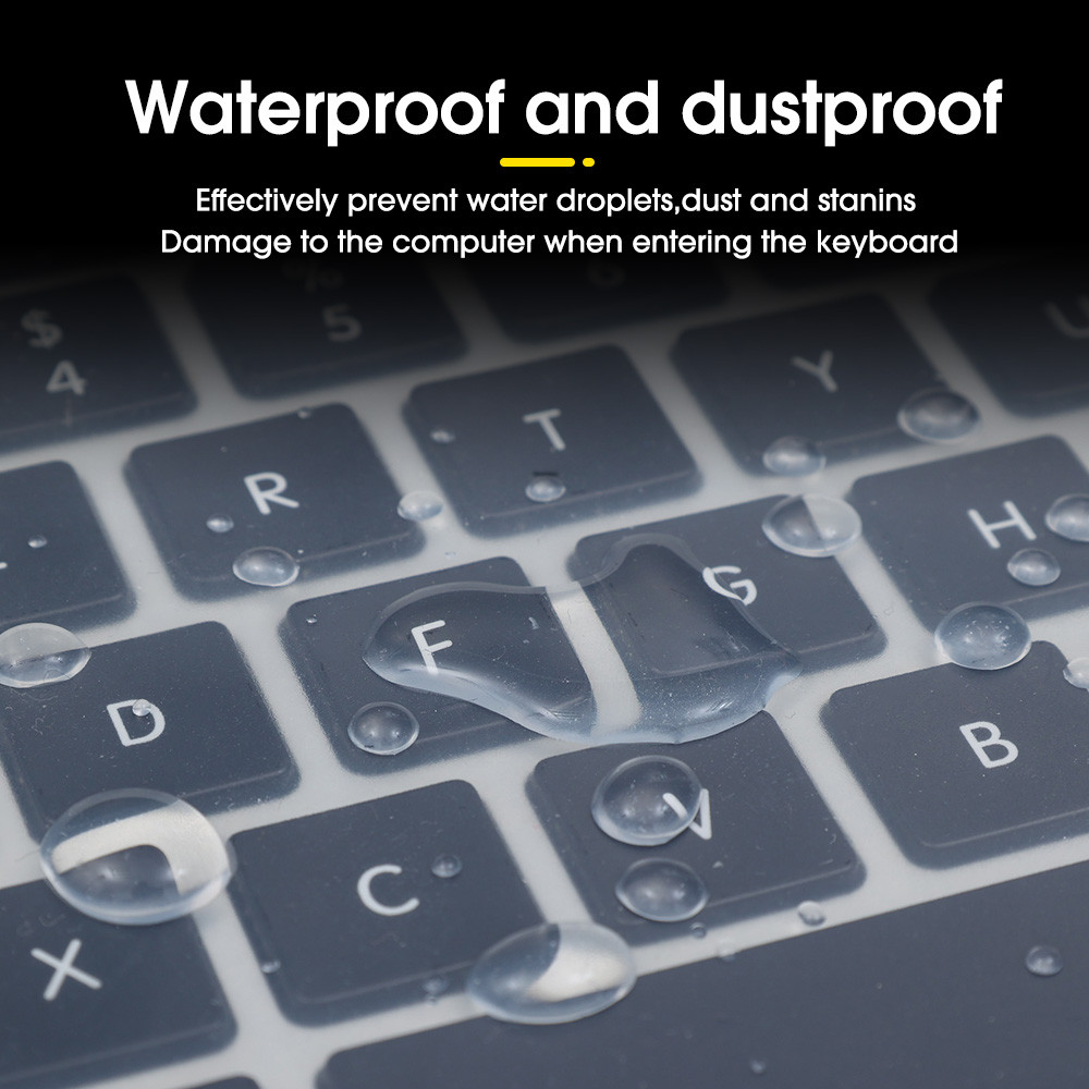 Universal Laptop, Silicone Cover, Notebook Keyboard, Dust Proof, Protective Waterproof Film