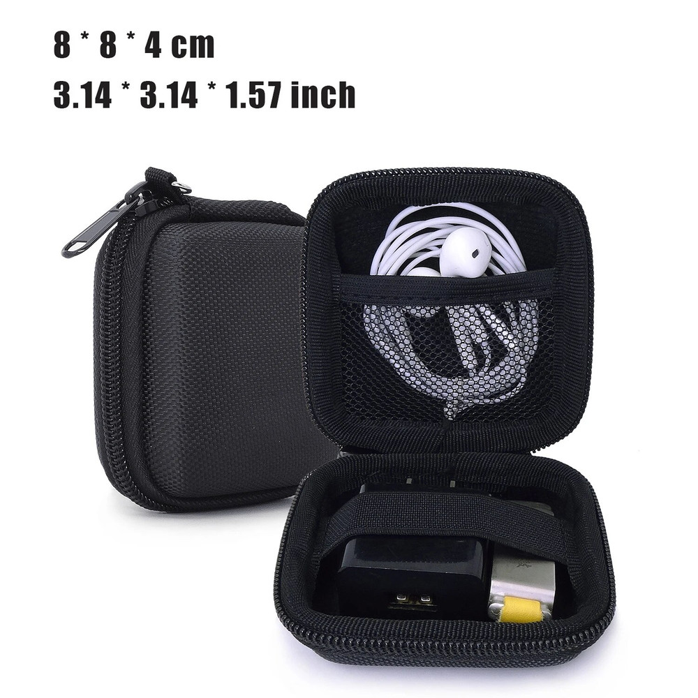 Portable Earphone Storage Bag, Digital Gadgets Case, Data Cable Organiser, Charger U Disk Protective Cover