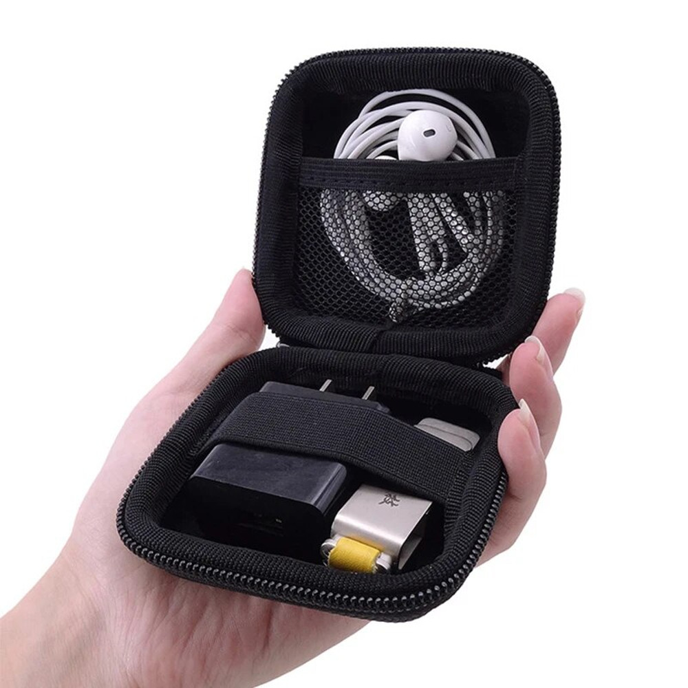 Portable Earphone Storage Bag, Digital Gadgets Case, Data Cable Organiser, Charger U Disk Protective Cover