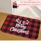 Christmas Door Mat Santa Claus Outdoor Carpet Merry Christmas Decorations For Home 12