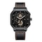 Luxury Big Dial Men Square Watch, Casual PU Leather Strap, Men Sports Watches