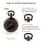 Design Black Raven Pocket Watch Quartz Movement Alloy Case Necklace Band NonWaterproof Watch Men Wo 3