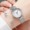 Women Fashion Watch Ladies Casual Bracelet Watches Simple Dial Quartz Wrist Dress Clock 4