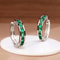 Classic Design Women Hoop Earrings Princess Square Simple Elegant Female Accessories Versatile Jewe 2