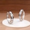 Classic Design Women Hoop Earrings Princess Square Simple Elegant Female Accessories Versatile Jewe 8