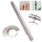 Metal Ring Sizer Measuring Tool Set, Gauge Mandrel Stick Finger Tool, Jewellery Making Equipment Accessories