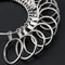 Metal Ring Sizer Measuring Tool Set, Gauge Mandrel Stick Finger Tool, Jewellery Making Equipment Accessories
