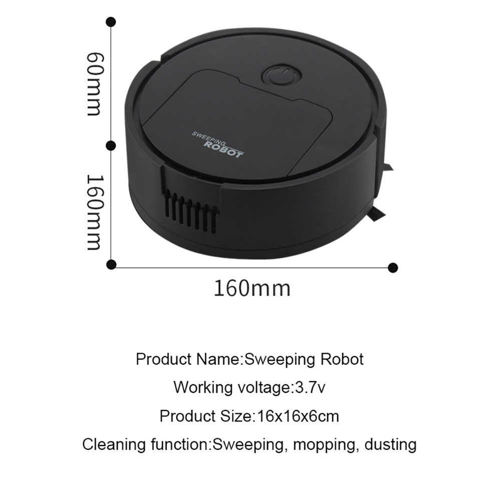 Fully Automatic Sweeping Robot, Household Three In One, Intelligent Suction And Mop