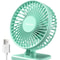 Mini USB Desktop Fan Portable Office Fan Quiet Cooling Fans Three Speed Adjustable Home Desk Fan 7