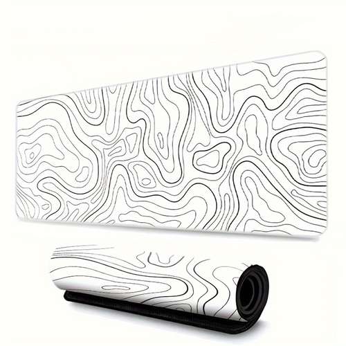 Large Mouse Pads For Desk, Extended Mouse Pad, Gaming Mouse Pad, Mouse Pad With Stitched Edges And Non Slip Rubber Base