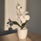 Simulated Butterfly Orchid Home Office Vase Artificial Potted Plant Wedding Decoration Dining Table 4
