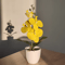 Simulated Butterfly Orchid Home Office Vase Artificial Potted Plant Wedding Decoration Dining Table 6