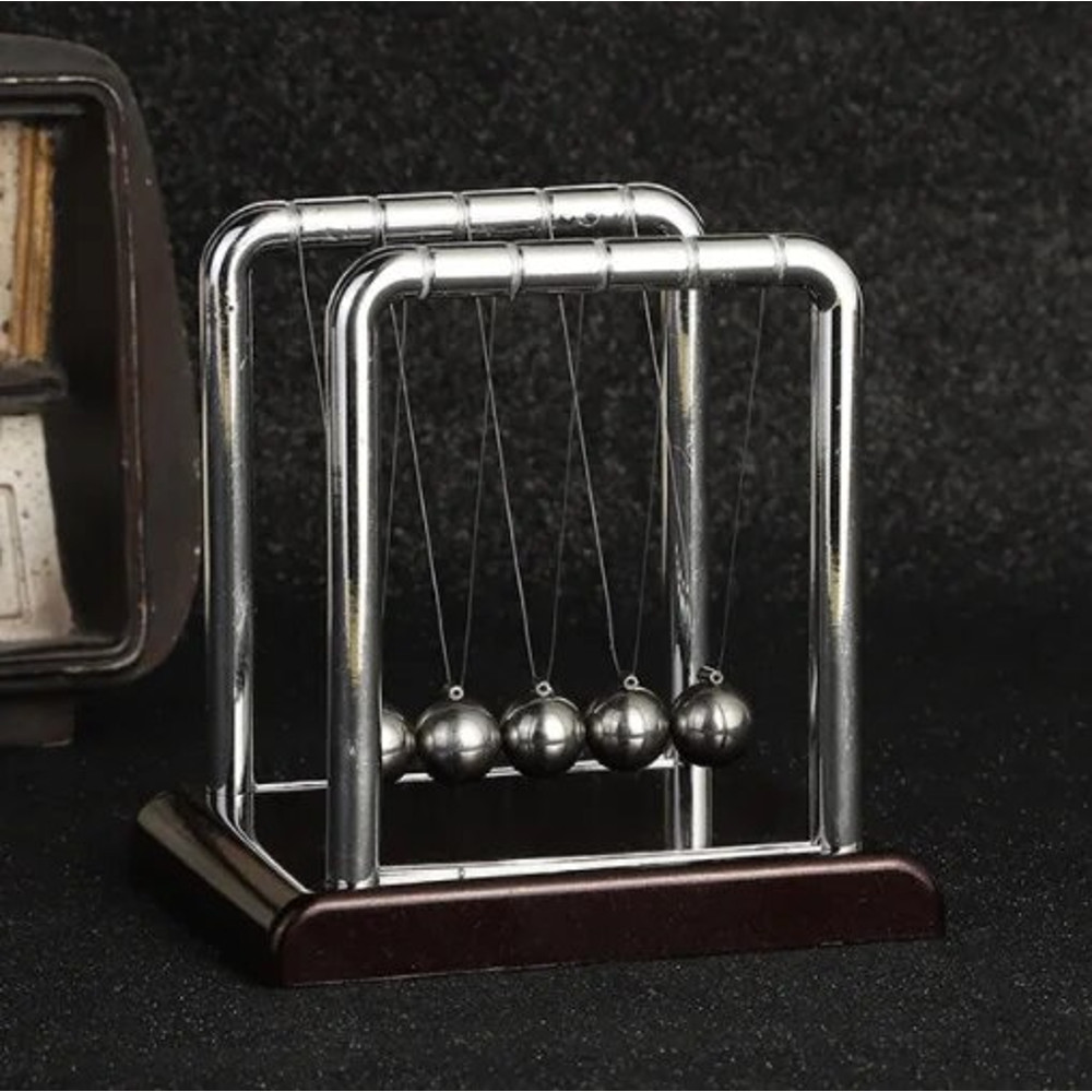 Newtons Cradle, Physics Desktop Toy, Steel Ball Pendulum, Stress Relief, Teaching Supplies, Home Decoration, Science Gi