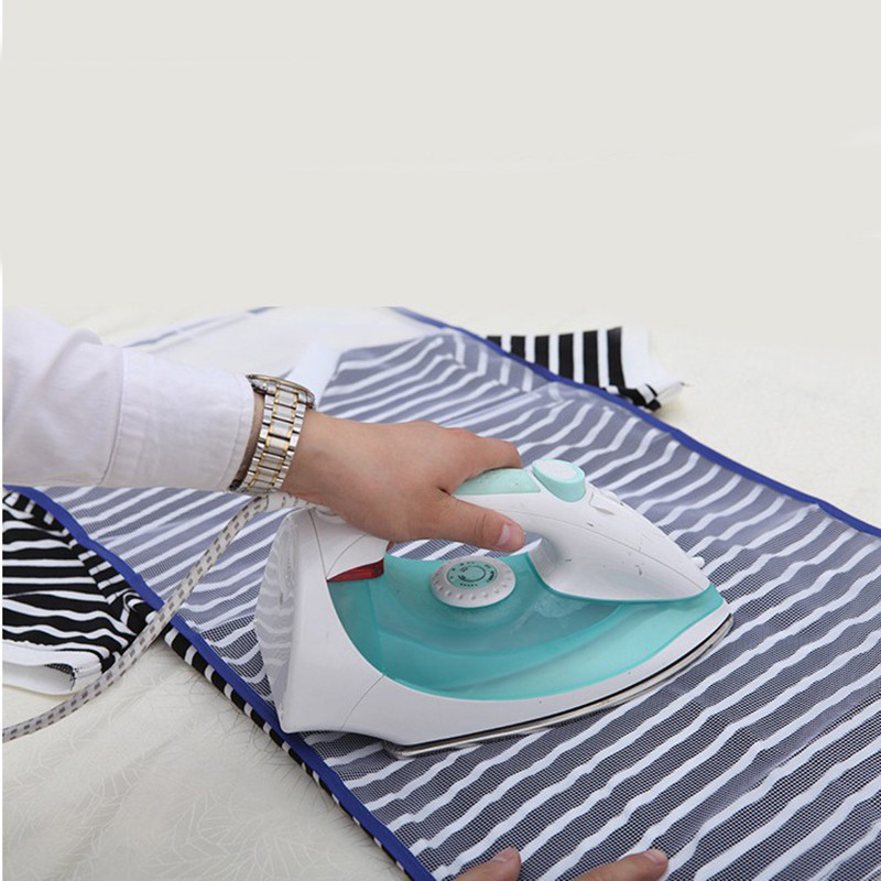Clothes Ironing Protection Pad Ironing Board Mat Mesh Cloth Protective Insulation Against Heat Rand