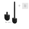 Wall Hanging Toilet Brush With Holder Soft Bristles Silicone Toilet Brush Long Handled WC Cleaning 10