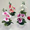 Artificial Orchid Living Room Decoration Home Office Display Entrance Flower Faderesistant 0