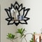 Wooden Lotus Decorative Rack, Wall Mounted Shelf, Aromatherapy Organiser, Essential Oil Candle Holder, Corner Shelf