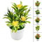 Artificial Flowers Fake Plastic Plant Home Office Decor Desktop Bonsai Wedding Balcony Ornaments Gi 0