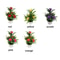 Artificial Flowers Fake Plastic Plant Home Office Decor Desktop Bonsai Wedding Balcony Ornaments Gi 5