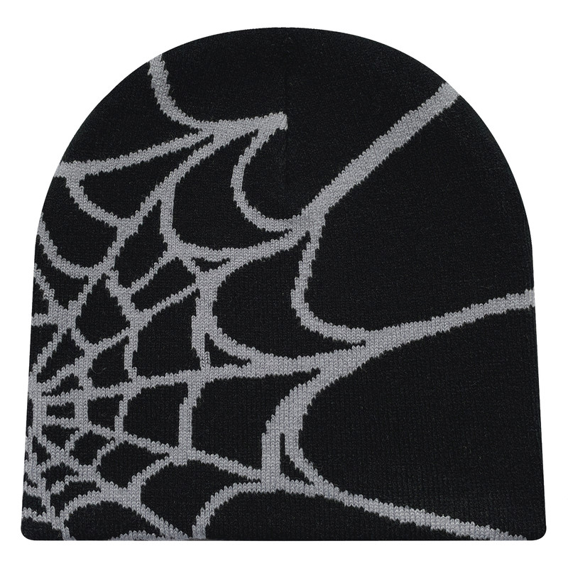Four Seasons Spider Web Men And Women Universal Knit Hat Outdoor Sports Fashion Hat Riding Style Be 3