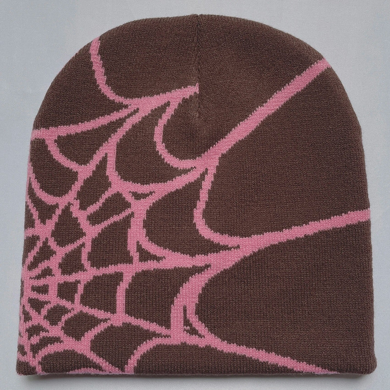 Four Seasons Spider Web Men And Women Universal Knit Hat Outdoor Sports Fashion Hat Riding Style Be 7