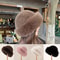 Thicken Plush Warm Fur Hat Fluffy Beanie Warm Thick Hat Mongolian Caps For Casual Trips Skiing Spor 0