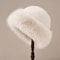 Thicken Plush Warm Fur Hat Fluffy Beanie Warm Thick Hat Mongolian Caps For Casual Trips Skiing Spor 3
