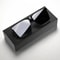 Men Simple Black Square Fashion Glasses for Outdoor Travel, Driving, Photography