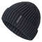 Stylish Thick Knitted Winter Hat Fur Lined Beanie Cap for Men & Women