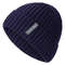 Stylish Thick Knitted Winter Hat Fur Lined Beanie Cap for Men & Women