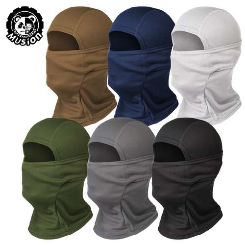 Tactical Balaclava, Full Face Mask, Quick Dry Hood Cap, Hiking Cycling Camping Hunting Air Soft Head Cover for Men Women