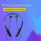 Wireless Bluetooth Headset Neck Hanging Sports Headset Stereo Noise Reduction Universal Microphone 2