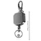 Anti loss Easy to Pull Buckle, Retractable Key Chain Belt Clip, Square Badge Reel, Accessorises Para Auto Key Chain