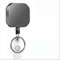 Anti loss Easy to Pull Buckle, Retractable Key Chain Belt Clip, Square Badge Reel, Accessorises Para Auto Key Chain