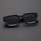 Unisex Plastic Sunglasses, Square Frame Fashion, Street Photography Shades, Beach Trips Driving Accessories
