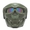 Motorcycle Skull Mask Wind Goggles Outdoor Sports Riding Glasses
