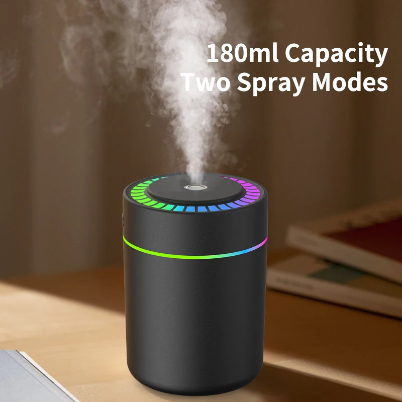 180ML Mini Air Humidifier USB Electric Aroma Diffuser Essential Oil Purifier Aromatherapy Mist Make 5