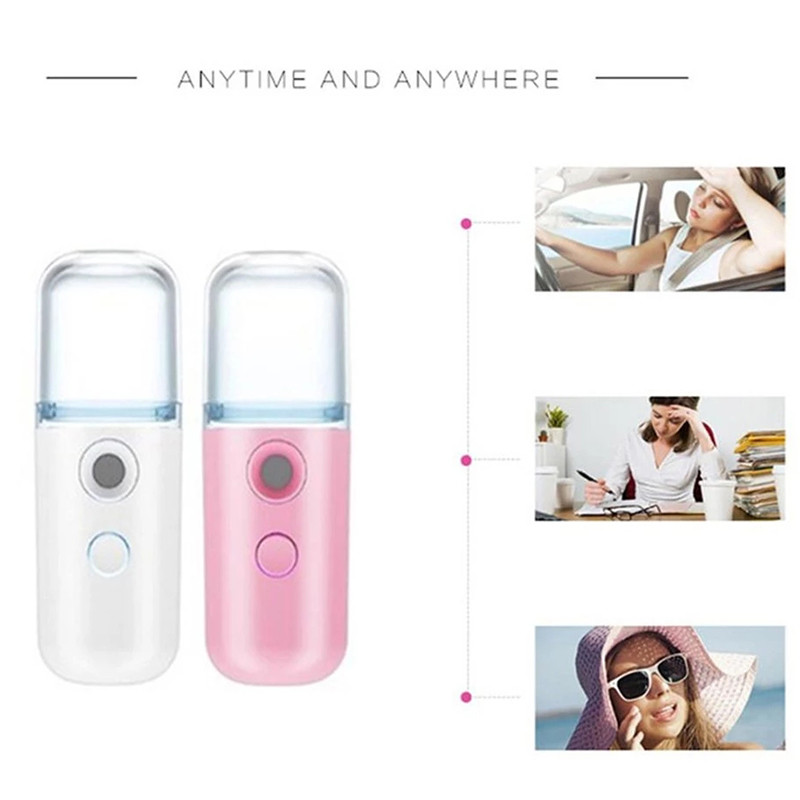 Mini Humidifier For Car Home Office Portable Wireless Cool Mist Maker 4