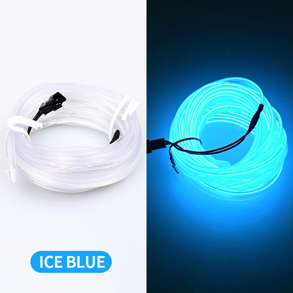 Car Interior LED Strip , Flexible Cold Light Line Tube, Auto Decoration USB Ambient Lamp