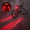 Bicycle Bike LED Lights Lasers LED Waterproof Cycling Tail light Safety Warning Tail light Bike Rear Tail Lights