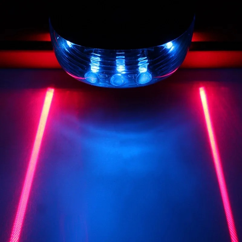 Bicycle Bike LED Lights Lasers LED Waterproof Cycling Tail light Safety Warning Tail light Bike Rear Tail Lights