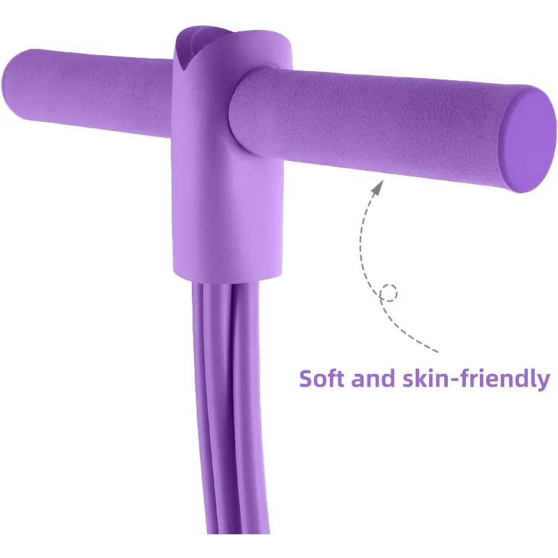 Resistance Band Tensioner For Abdominal Muscle Training Home Fitness Equipment With NonSlip Handles 1