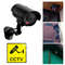 HONTUSEC Fake Bullet Camera Security CCTV Camera Waterproof Emulational IR LED Flash Red Led Dummy 3